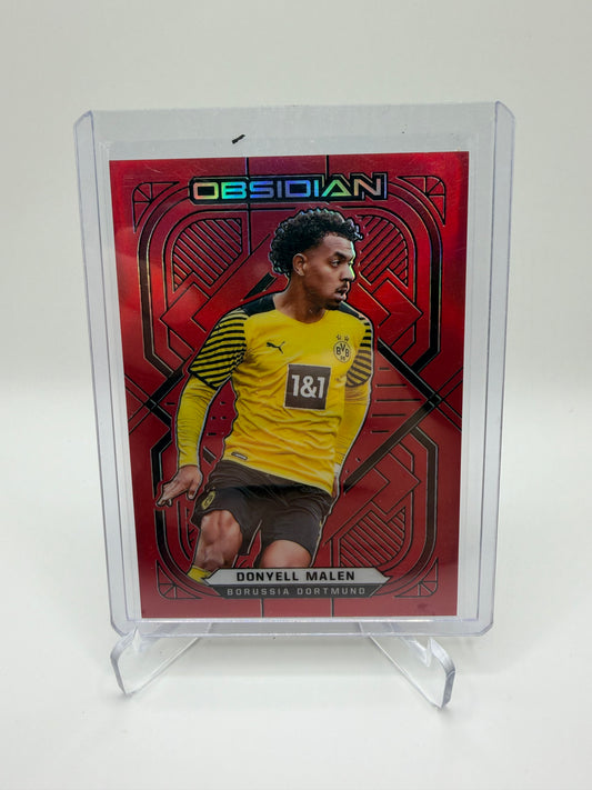 Donyell Malen Red Obsidian 10/10 - 2021-22 Panini