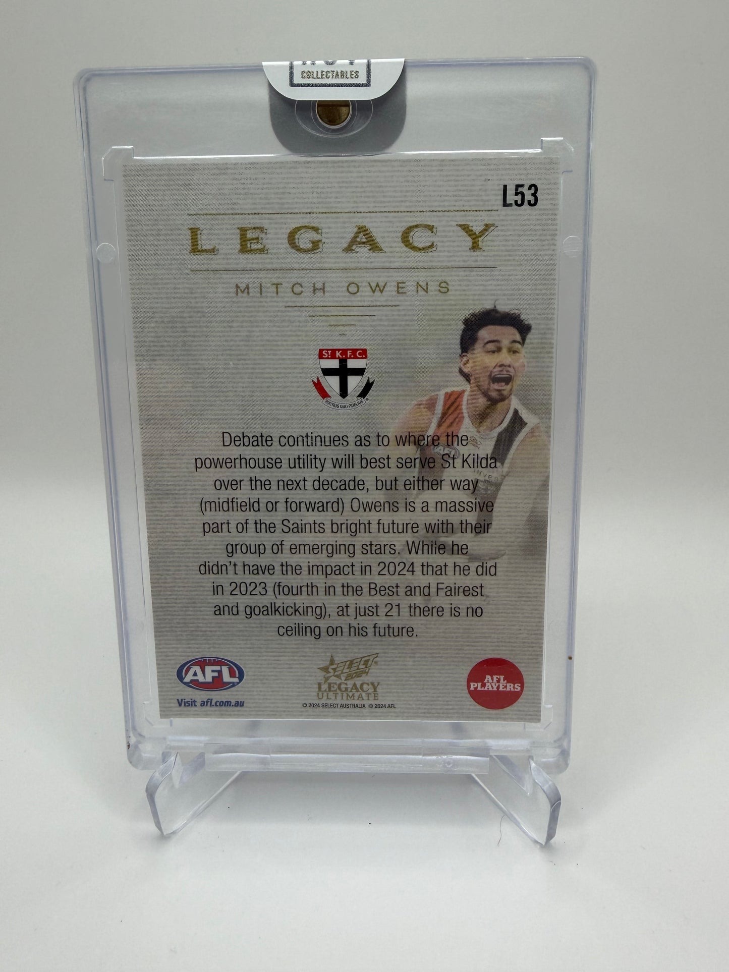 Mitch Owens Legacy 26/35- 2024 Legacy Ultimate
